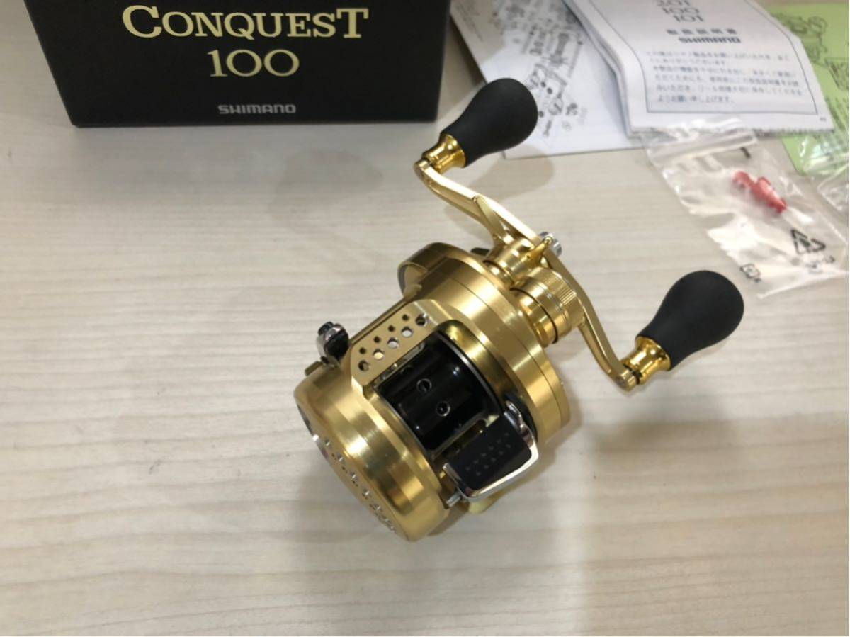 シマノ シマノ 14カルカッタコンクエスト100 カスタム 美品!! 14
