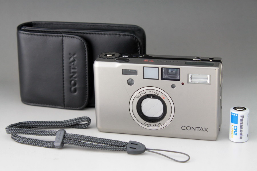 完動品 CONTAX コンタックス T3 Carl Zeiss ゾナーT* 35mm F2.8 チタン