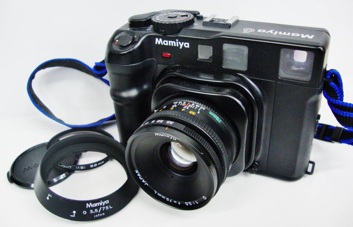 MAMIYA 6 MF G 1:3.5 75mmL 中判カメラ フィルムカメラ レンズ マミヤ
