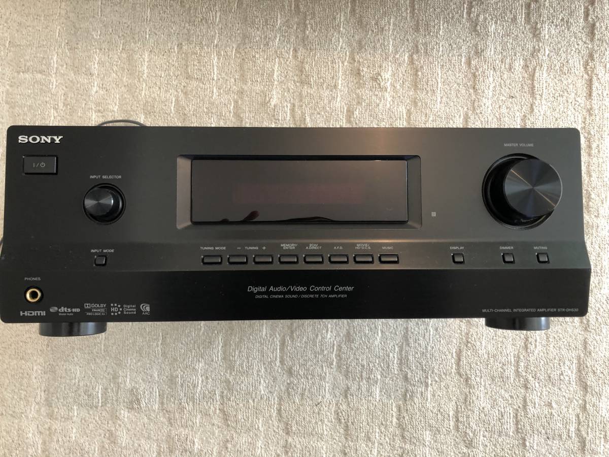 【動作美品】SONY STR-DH530 AVアンプ SONY STR-DH530 AVアンプ 訳あり 【公式通販】