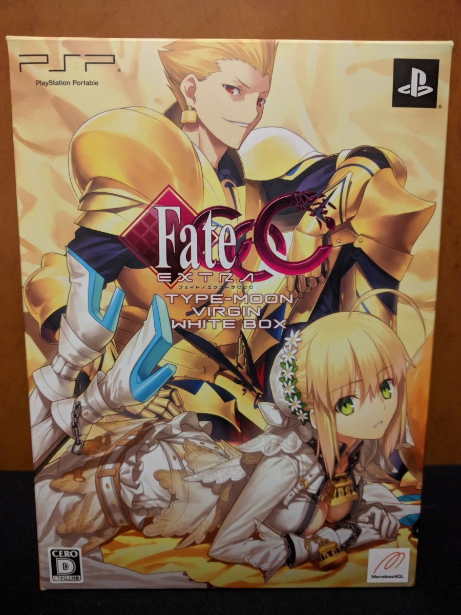 【人気，最新作】 PSP フェイト/エクストラ CCC タイプムーン Virgin White Box fate extra ccc 限定版(ロールプレイング)｜売買されたオークション情報、yahooの商品情報をアーカイブ公開 - オークファン PSPソフト