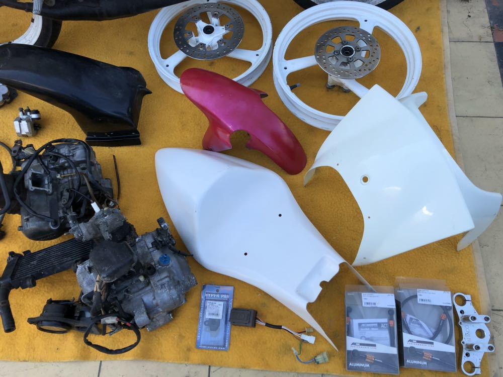 TZR50R 4EU レストア用 パーツ多数 TZR50Rレーサー4EUサーキット