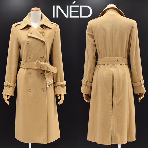 ◇日本製 定価89，000円 イネド【INED international】カシミヤ100