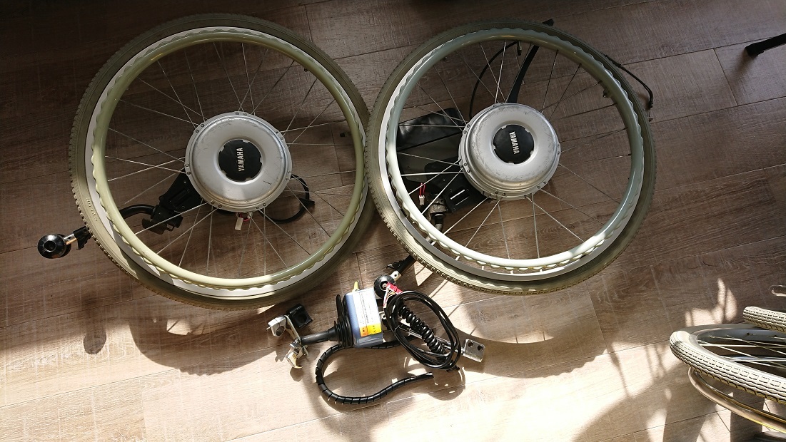 駆動:YAMAHA⁄ヤマハ 車いす用電動ユニット ヤマハ電動車いす 駆動:YAMAHA⁄ヤマハ 車いす用電動ユニット ヤマハ電動車いす
