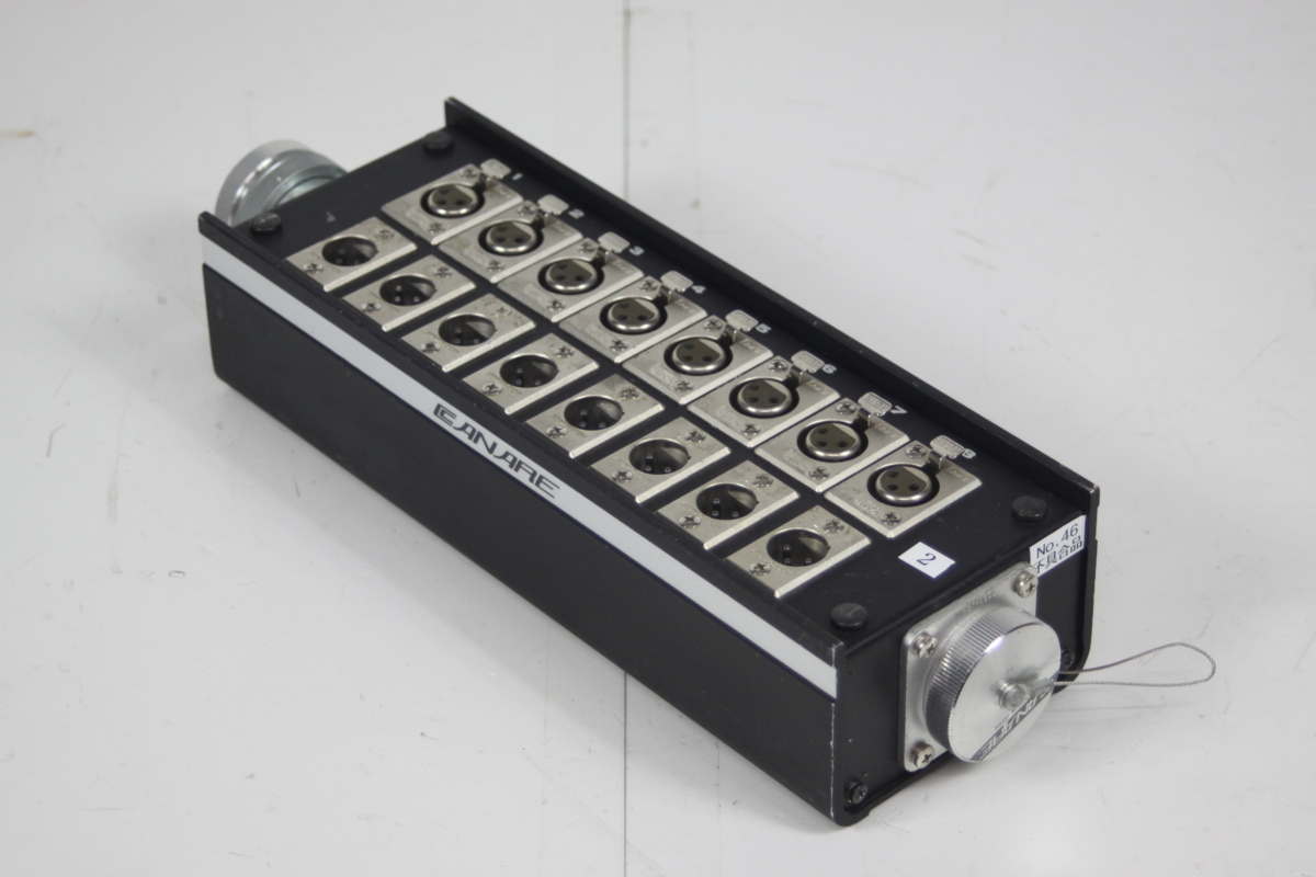 CANARE 8J12N2 コネクターボックス コネクタ 8ch 【公式通販】