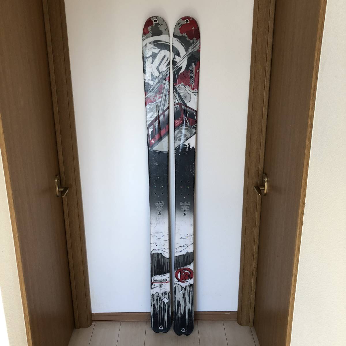 K2 CoomBack 167 ケーツー クンバック 板のみ K2 クンバック スキー板 