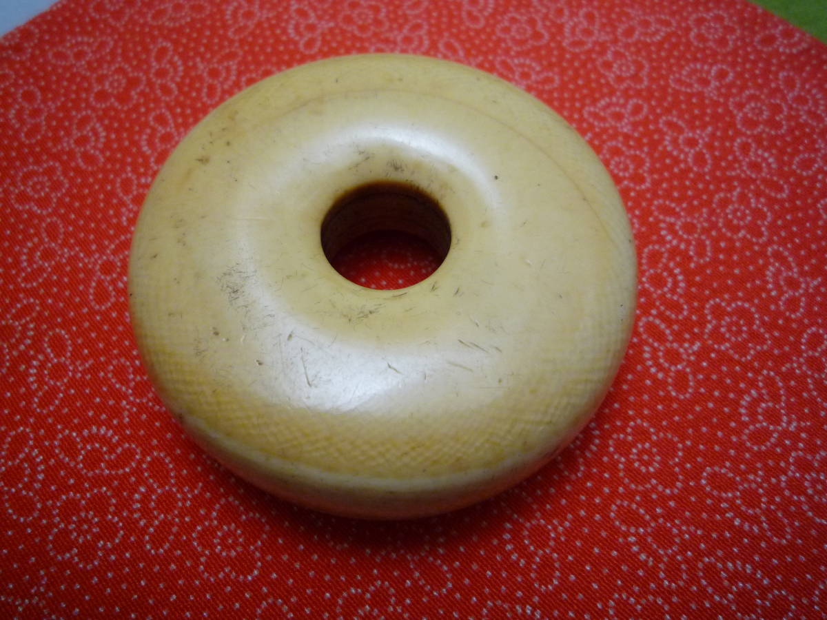 饅頭根付 饅頭根付 昔の根付 直径56mm 古民具 ビンテージ | 饅頭根付 骨董 株式