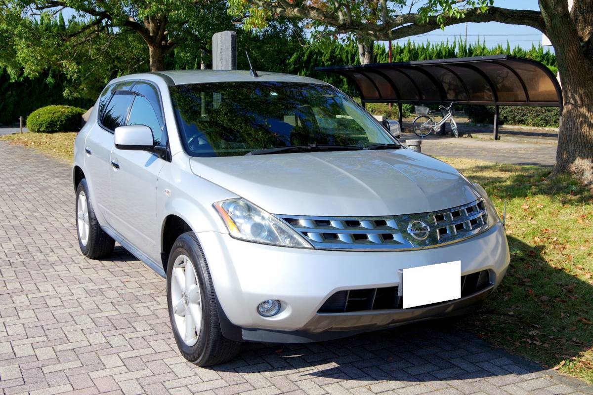 ☆売切り☆4WD ワンオ-ナ-車☆18年 ムラ-ノ 350XV-FOUR 黒レザ-シ-ト