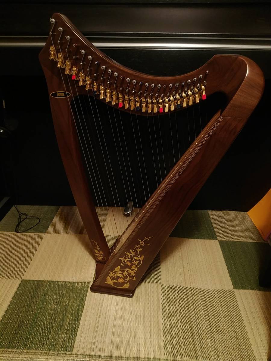 aoyama 青山ハープ サウルハープ　中古美品！