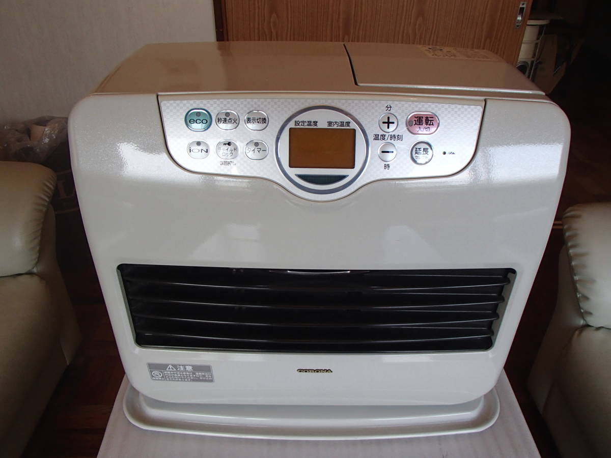 【美品】【洗浄消毒作業済】CORONA 石油ファンヒーター　FH-iX349BY 美品洗浄消毒作業済CORONA 美品 分解清掃整備済 コロナ FH-IX469BY