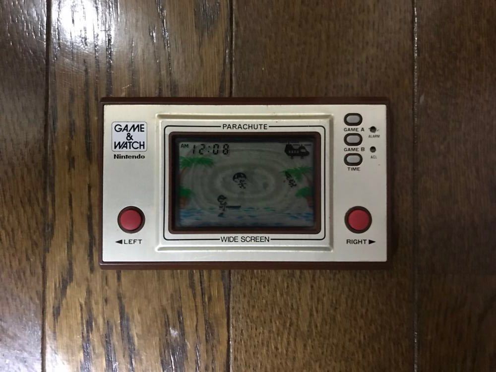 ゲームウォッチ パラシュートおまけ付き ゲームウォッチ パラシュート