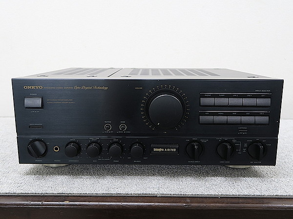 ONKYO A-817XD Integra プリメインアンプ Onkyo オンキョー 昭和の名