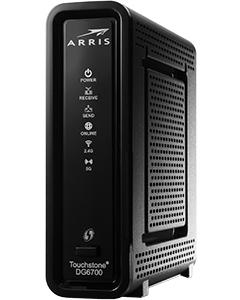 ARRIS：ケーブルモデム Wi-Fi ルーターワイヤレスゲートウェイ ギガビット DG6700C Touchstone Modem＆Wi ...