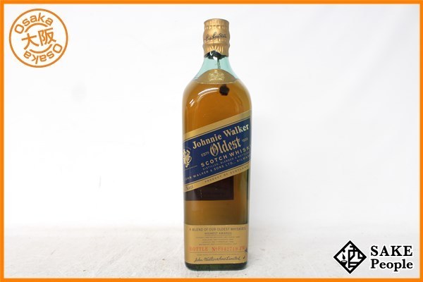 ジョニーウォーカー オールデスト 750ml WALKER JOHNNIE - 古酒☆未開