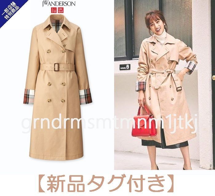 ユニクロ×JWアンダーソン○トレンチコート * L * ベージュ * JW 