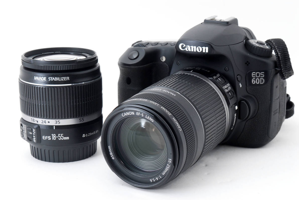 ☆特上級☆CANON キャノン EOS 60D ダブルレンズキット#1084