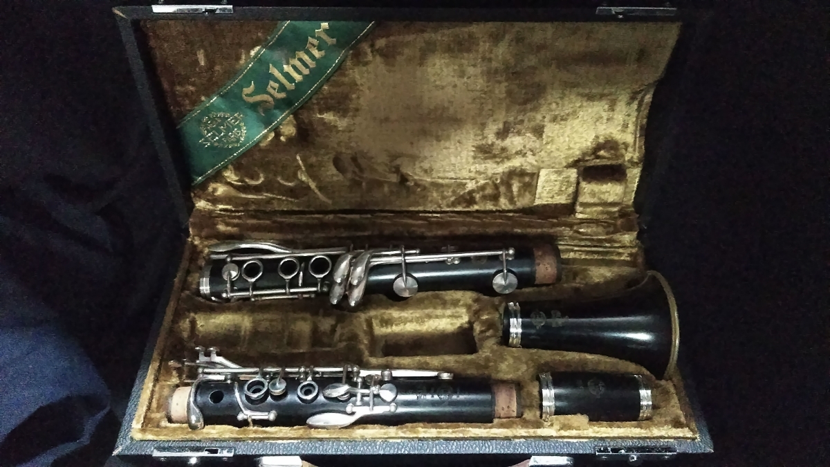 クラリネット Selmer S10 中古 良音 サビあり 現状渡し ケース付 簡易 