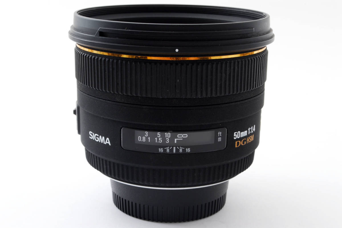☆良品☆ シグマ SIGMA 50mm F1.4 EX DG HSM ニコン #2747