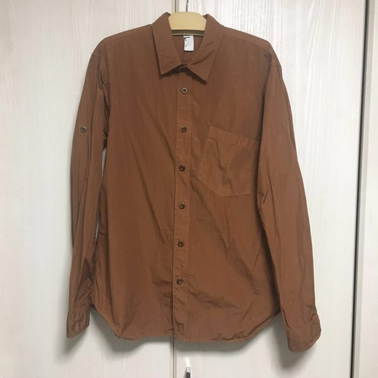 MHL シャツCOTTON POPLIN SHIRTS L MARGARET HOWELL マーガレット