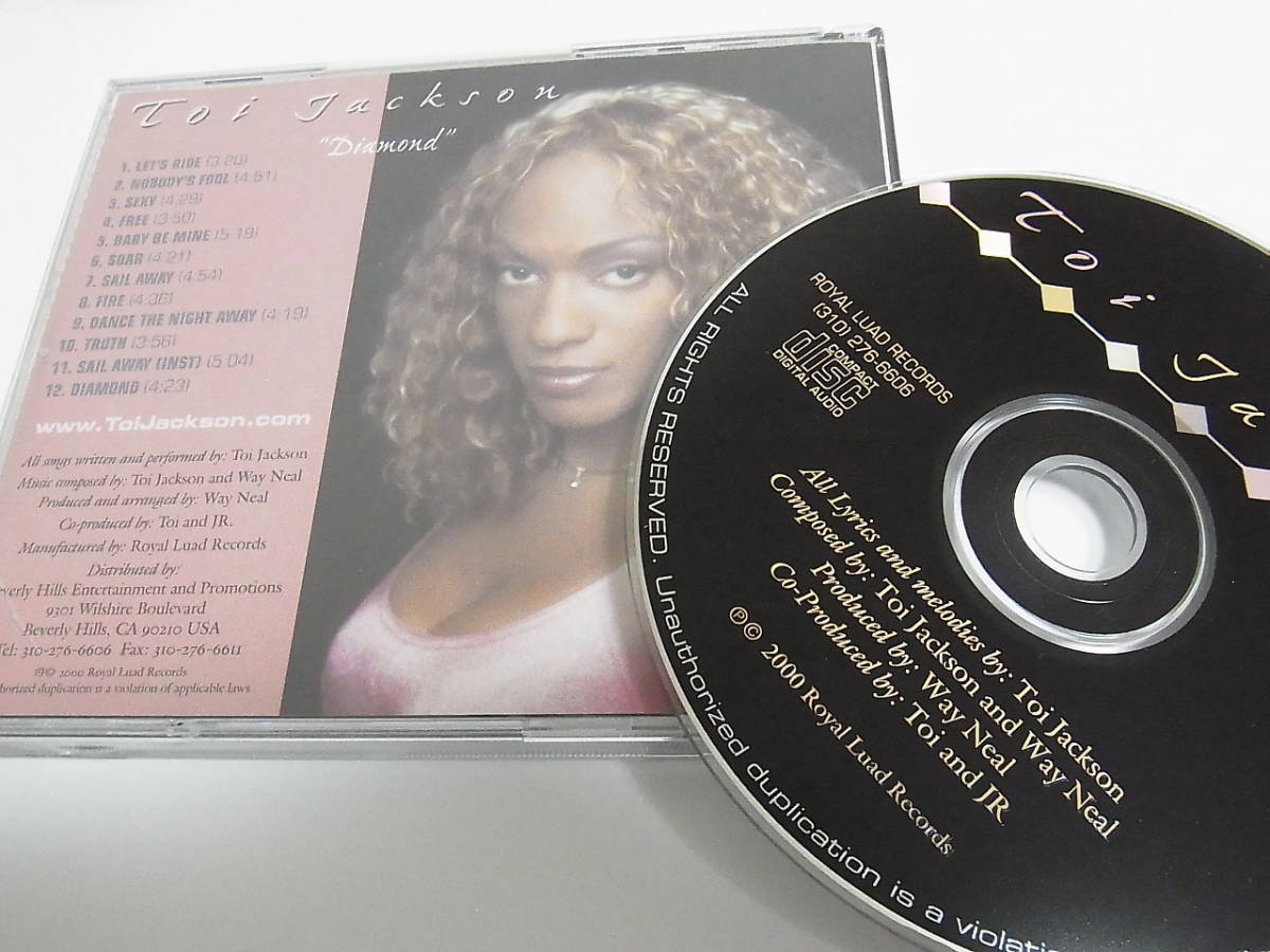 00~ Toi Jackson Diamond + Rare Single 