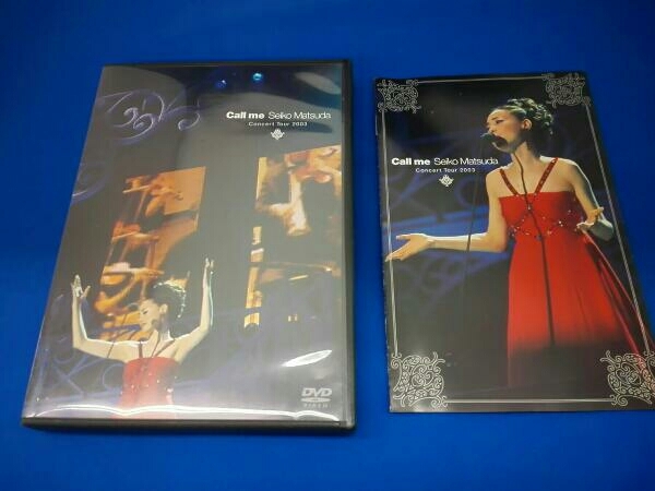 松田聖子 DVD SEIKO MATSUDA CONCERT TOUR 2003 Call me 【公式通販】