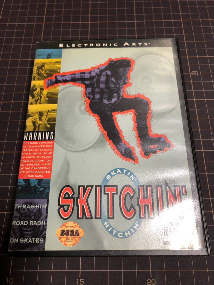 【人気SALE】 北米版 SKITCHIN' スキッチン EA スケボー版ロードラッシュ(アクション)｜売買されたオークション情報、yahooの商品情報をアーカイブ公開 - オークファン メガドライブ
