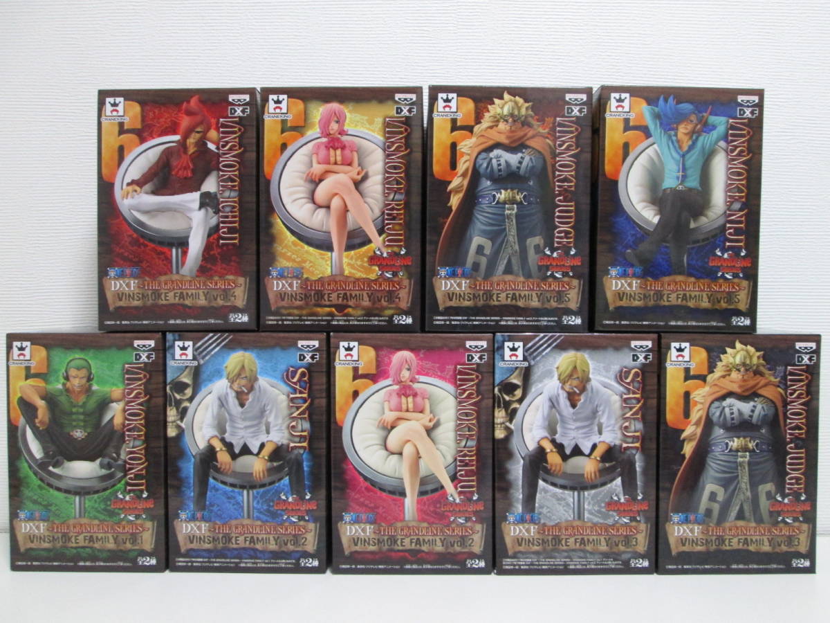 ワンピース◇DXF GRANDLINE SERIES VINSMOKE FAMILY vol.1，2，3，4，5
