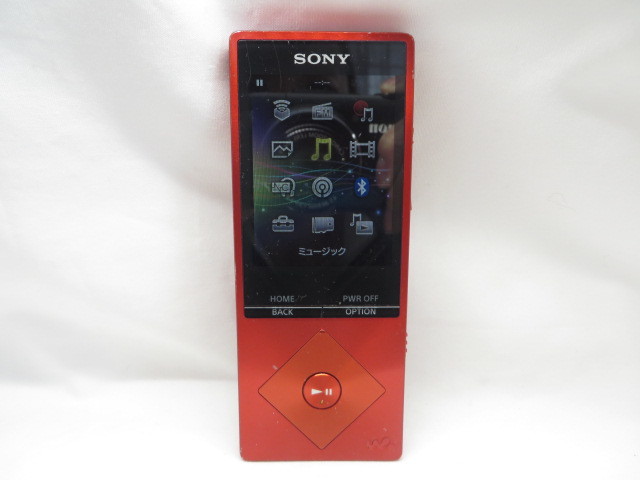 SONY(ソニー) ウォークマン NW-A25 16GB 本体赤 中古品 【公式通販】