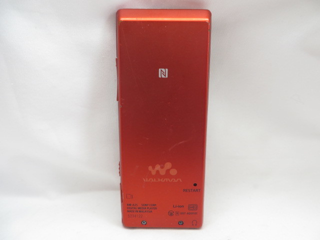 SONY(ソニー) ウォークマン NW-A25 16GB 本体赤 中古品 【公式通販】