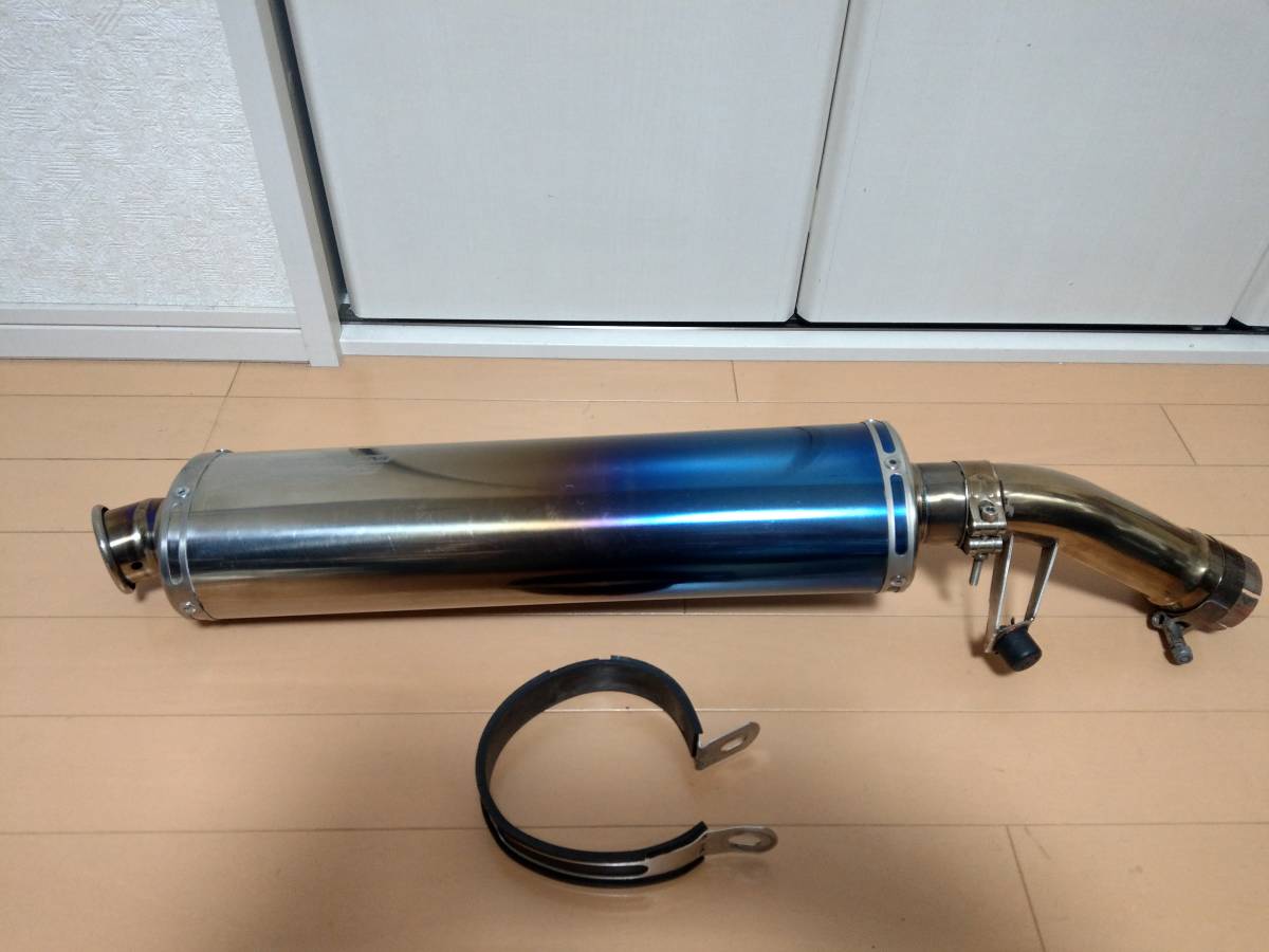 バンディット1250 DELKEVIC デルケビック チタン スリップオン 