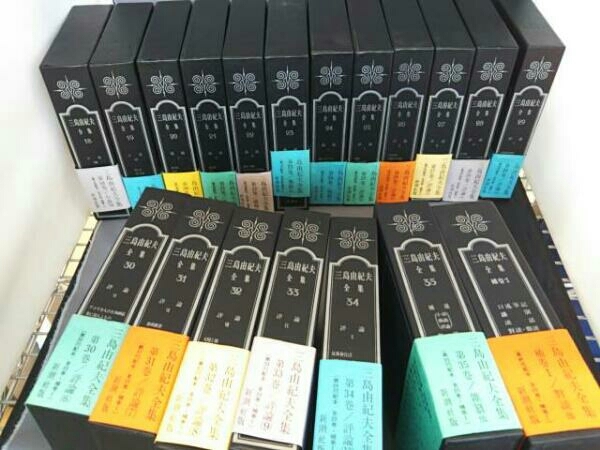 新潮社 三島由紀夫全集 月報揃い A 全36巻(35巻＋補巻1冊) 中古三島