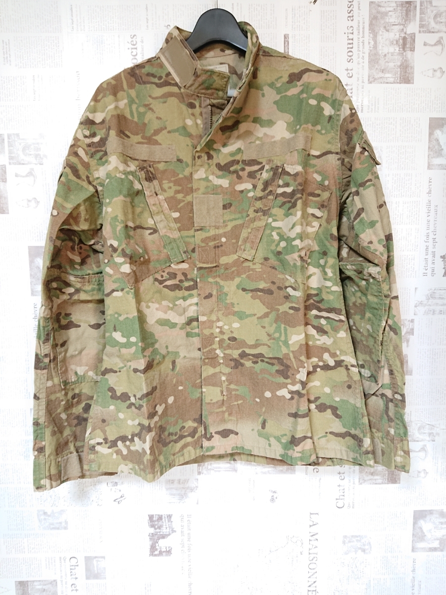 US Army アメリカ陸軍　都市迷彩　ACU 装備　実物多数 ACU 米軍 アメリカ軍 シャツジャケット 0 1 米軍実物/マルチカム迷彩