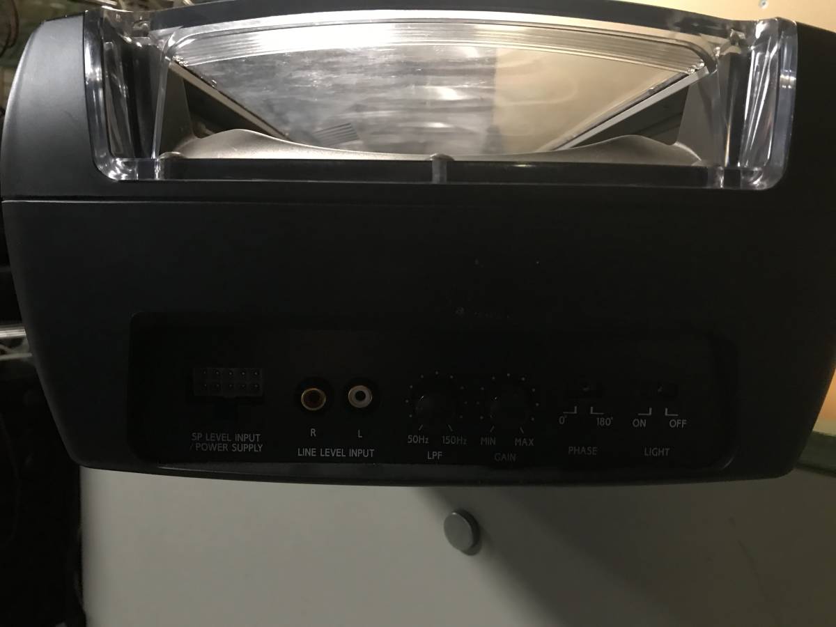 アルパイン　パワードサブウーファー　SWE-1900 動作確認済配線有 350w ALPINE アルパイン SWE-1900 350W SWE-1900 Yahoo!オークション ALPINE