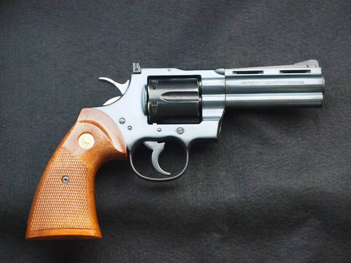 ブルーイングカスタム タナカ COLT パイソン 4インチ 最新 R