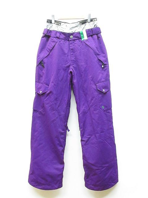 ESTIVOエスティボ スキースノボ ウェア パープル ボトムス パンツ 美品② ESTIVOエスティボ スキースノボ ウェア パープル ボトムス パンツ 美品