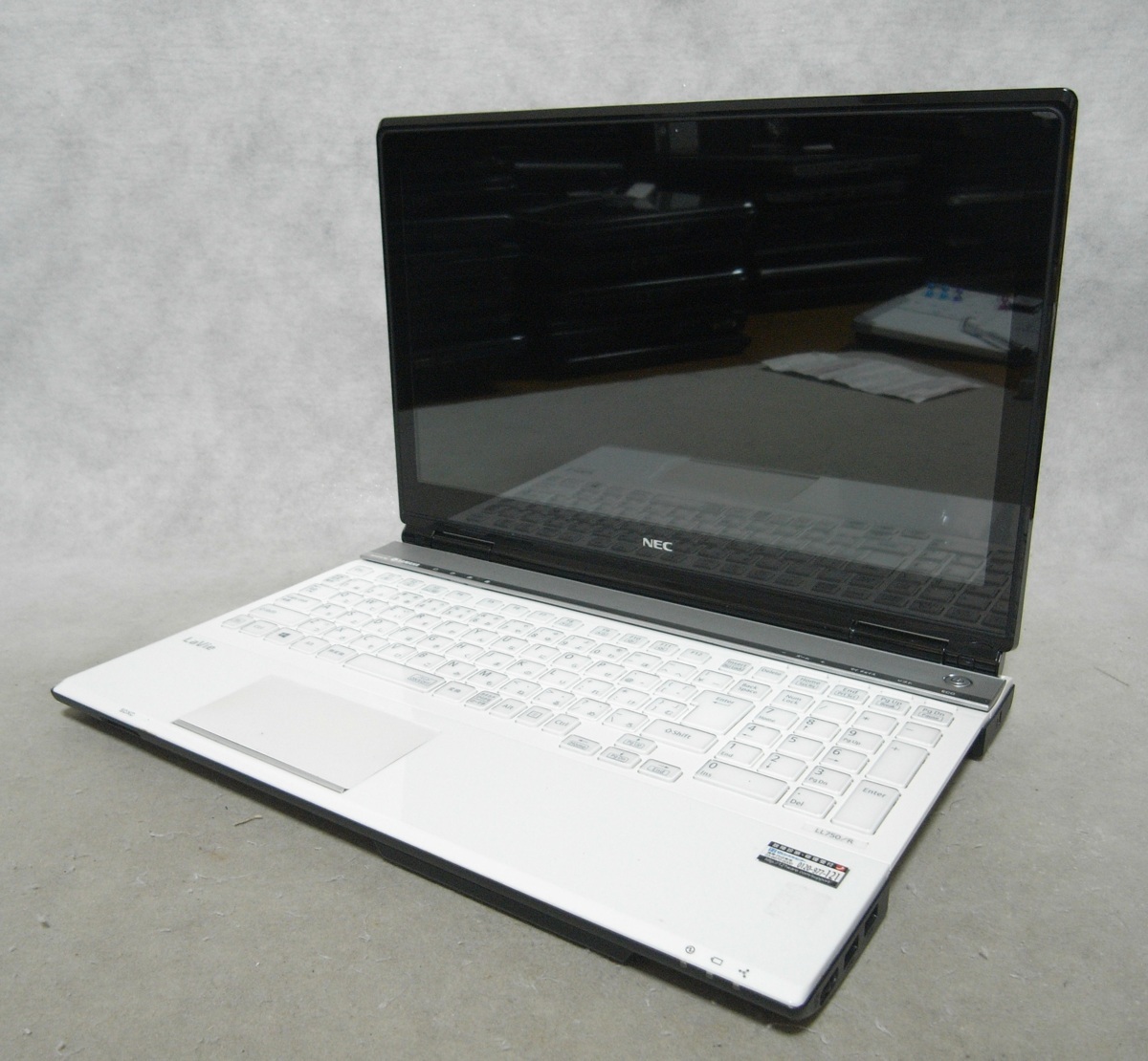 B7872 NEC LaVie L LL750/RSW PC-LL750RSW / CPUなし ジャンク ノート
