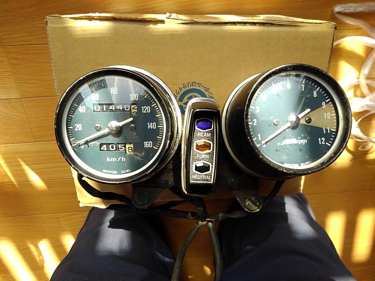 cb 400f タコメーター スピードメーター cb 250t、cb 350等 CB400FOUR