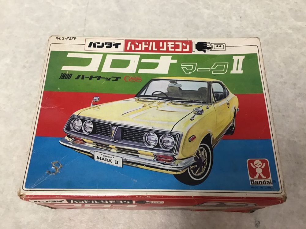 バンダイ 動作確認済み 希少 コロナ コロナマークII ハンドルリモコン