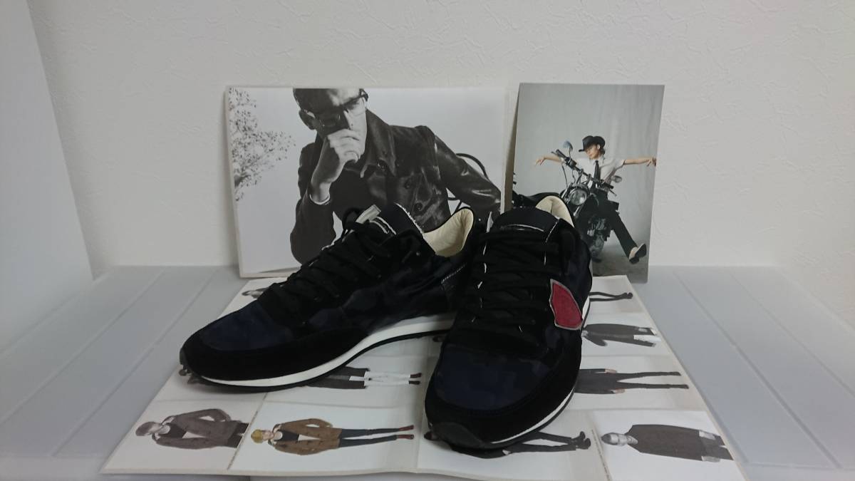 【人気SALE，品質保証】 PHILIPPE MODEL フィリップモデル スニーカー SIZE 42 TRLU NAVYCAMO(26.5cm)｜売買されたオークション情報、yahooの商品情報をアーカイブ公開 - オークファン 26.5cm