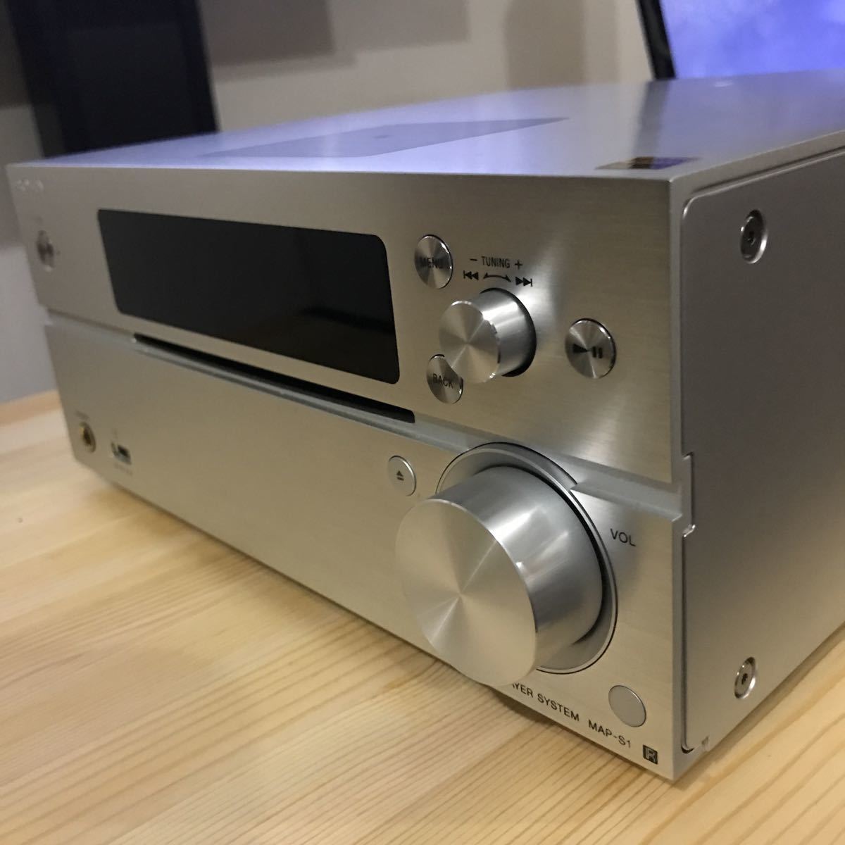 ソニー MAP-S1 マルチアンプ 動作品 MAP-S1 ソニー SONY マルチオーディオ マルチオーディオプレーヤーシステム シルバー
