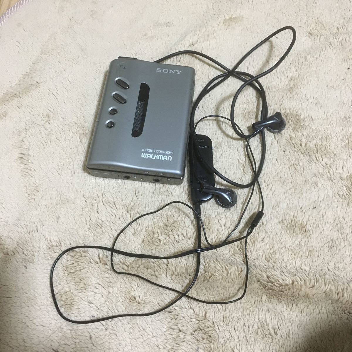 ☆SONY ソニー☆カセットウォークマン☆WM-DX100☆リモコン イヤホン 