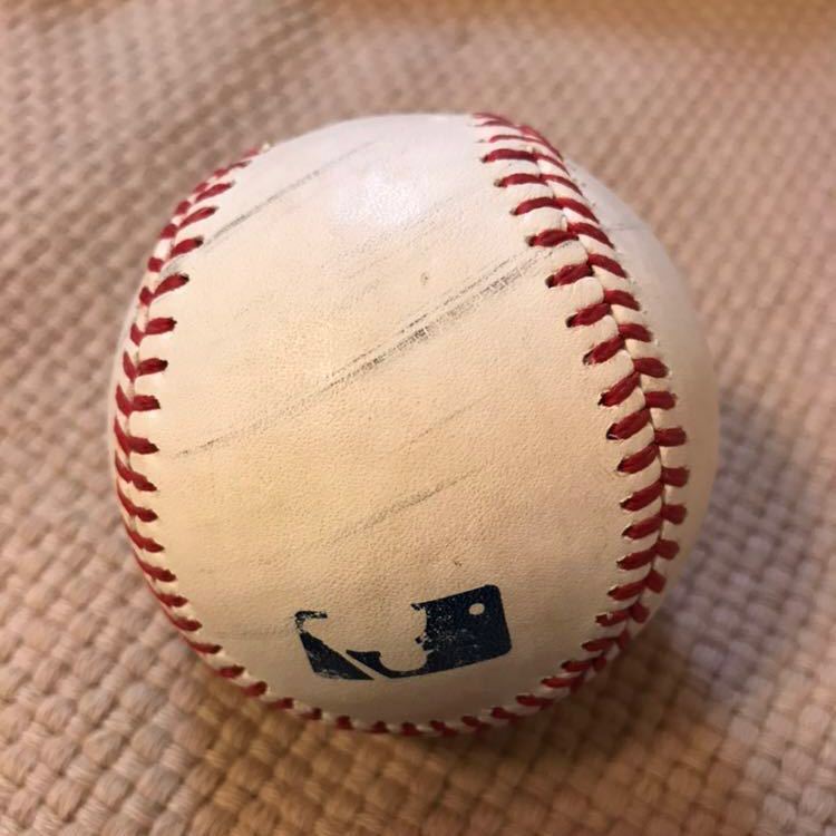 激レア！】岩隈久志投手が勝ち試合で実際に投げたMLB実使用球