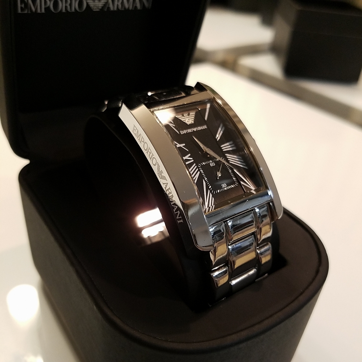 ARMANI メンズ エンポリオアルマーニ 電池交換済みEMPORIO - Yahoo 