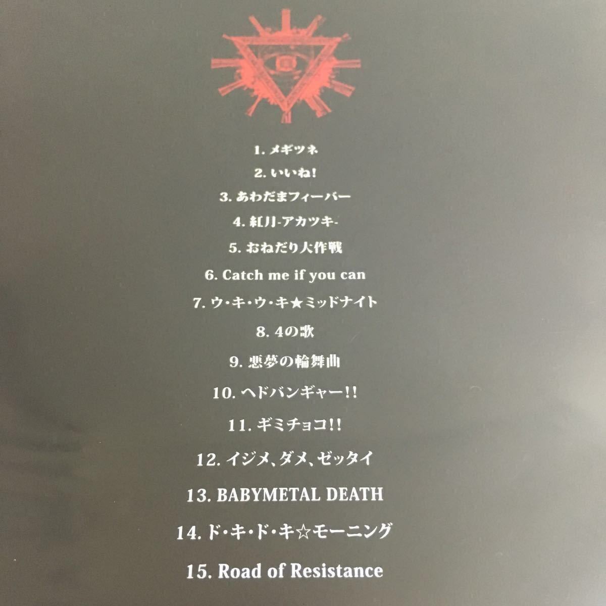 THE ONE BABYMETAL Blu-rayBABYMETAL - Blu-ray「LIVE WEMBLEY LIMITED