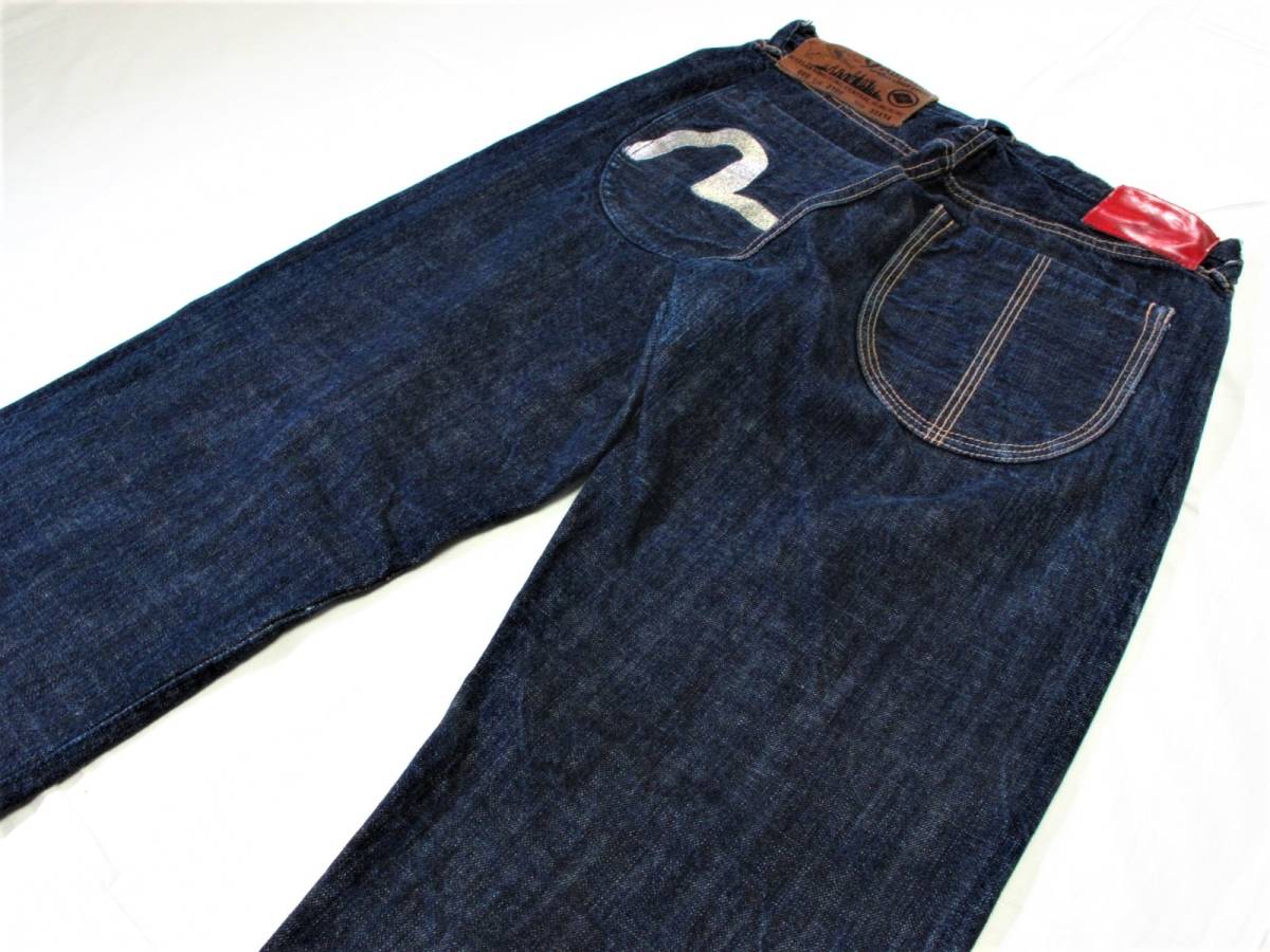 YAMANE ヤマネ LOVELY ASIAN GENES デニムパンツ W33 L34 EVISU エビス