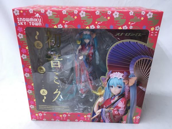 O266 ストロンガー 雪ミク スカイタウン 初音ミク 花色衣 1/8スケール