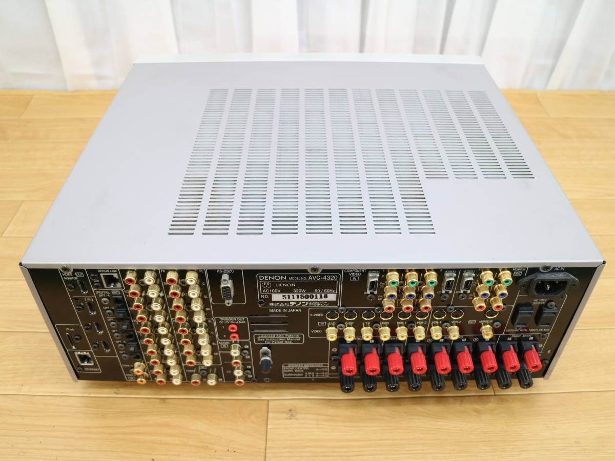 DENON - AVC 4320 サラウンドアンプ (A-068) 【公式通販】