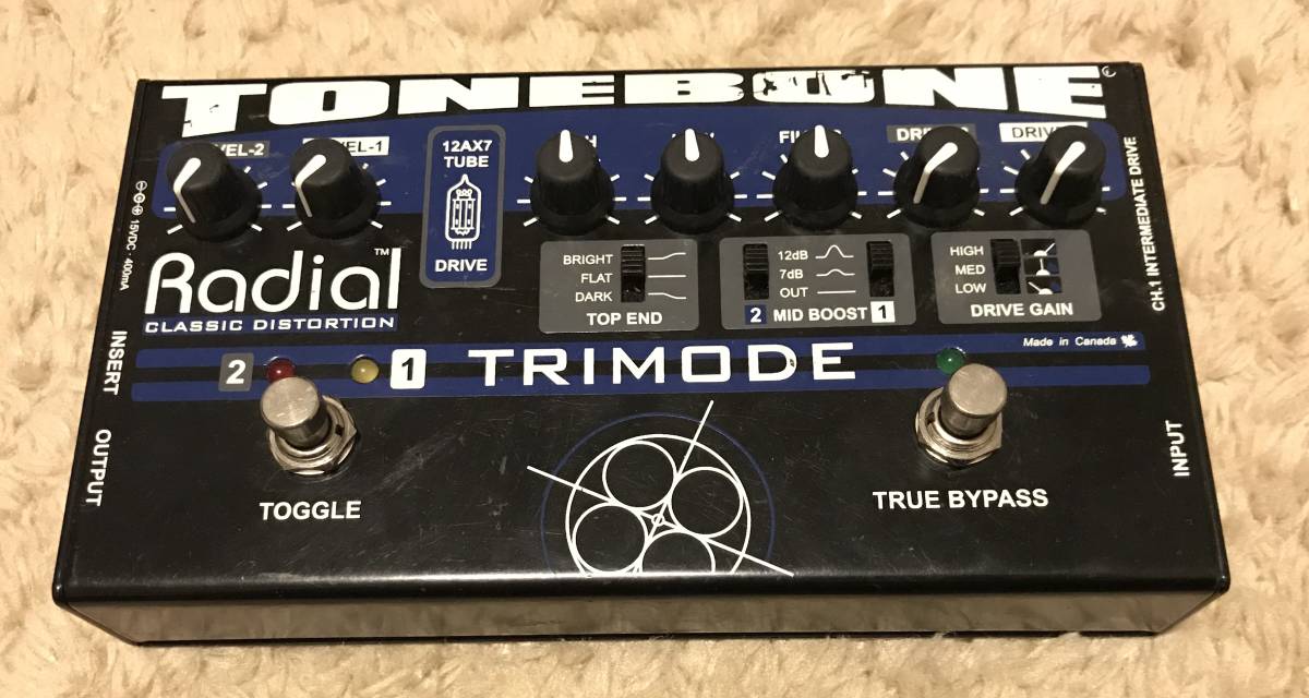 Radial Bones Hollywood 歪み エフェクター2ch | Radial Radial