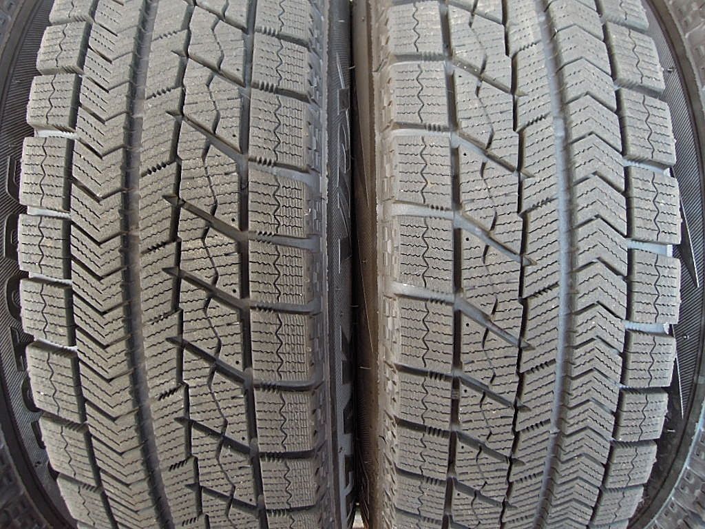 ⑧165/80R13 BS VRX 2017年製 中古スタッドレスタイヤ 4本セット 売 