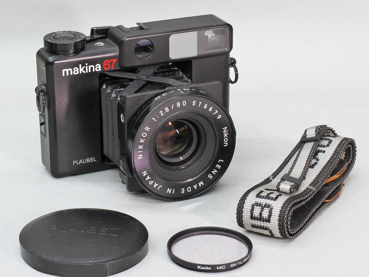 36】 PLAUBEL Makina67 プラウベルマキナ NIKKOR 80mm F2.8付
